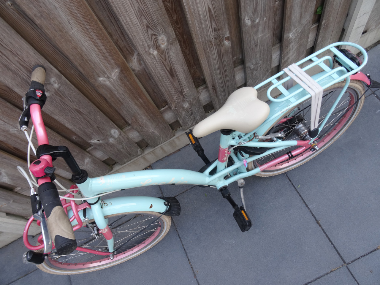 Loekie Prinses 22 inch meisjesfiets 3 versnellingen