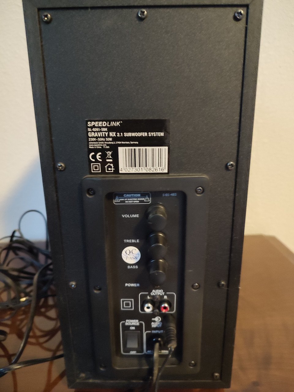 Speedlink NX 2.1 Subwoofer Systeem