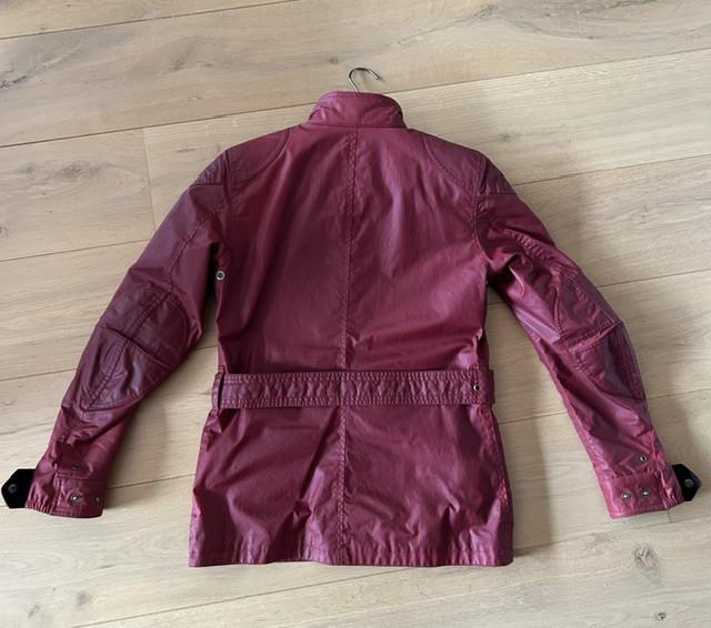 BELSTAFF waxed cotton jacket, dames, maat 38