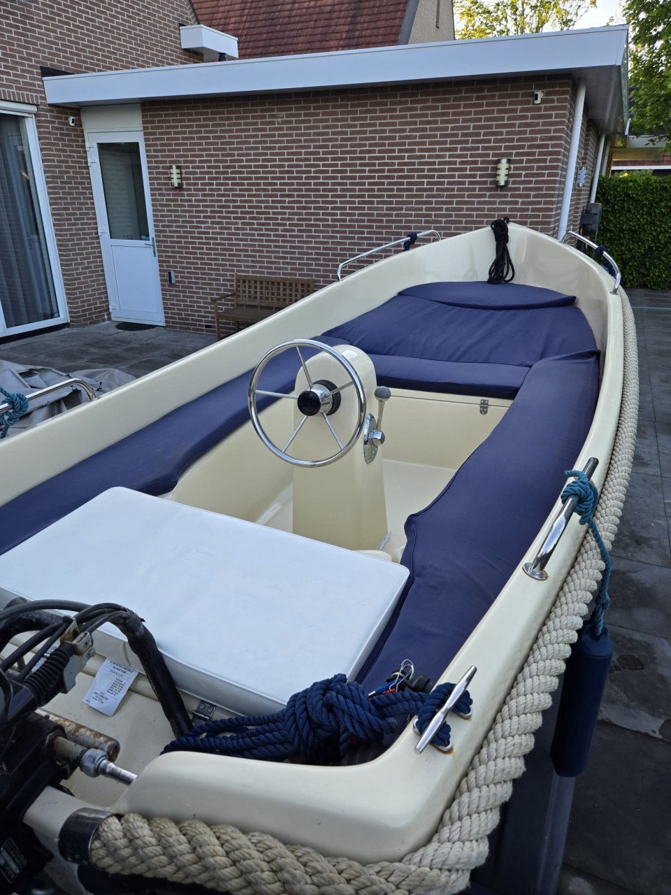 Sloep incl. trailer (Wiedesloep 435)