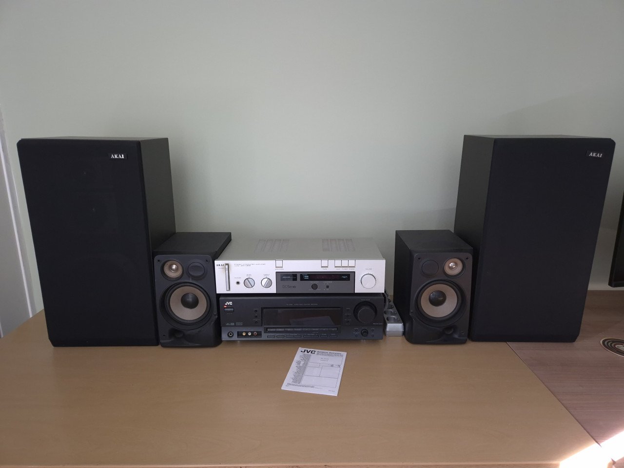 Stereoset JVC - Akai