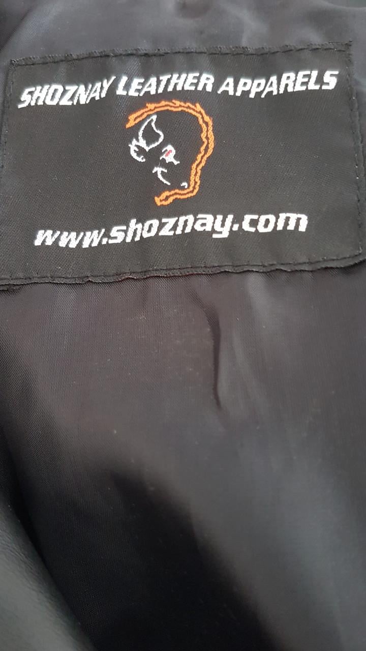 Zwart lederen maxi jas