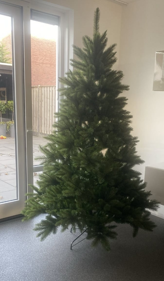 Kunst kerstboom