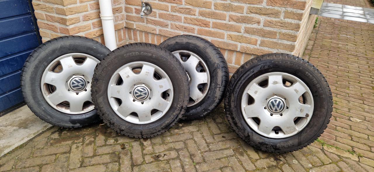 Set wielen met prima banden