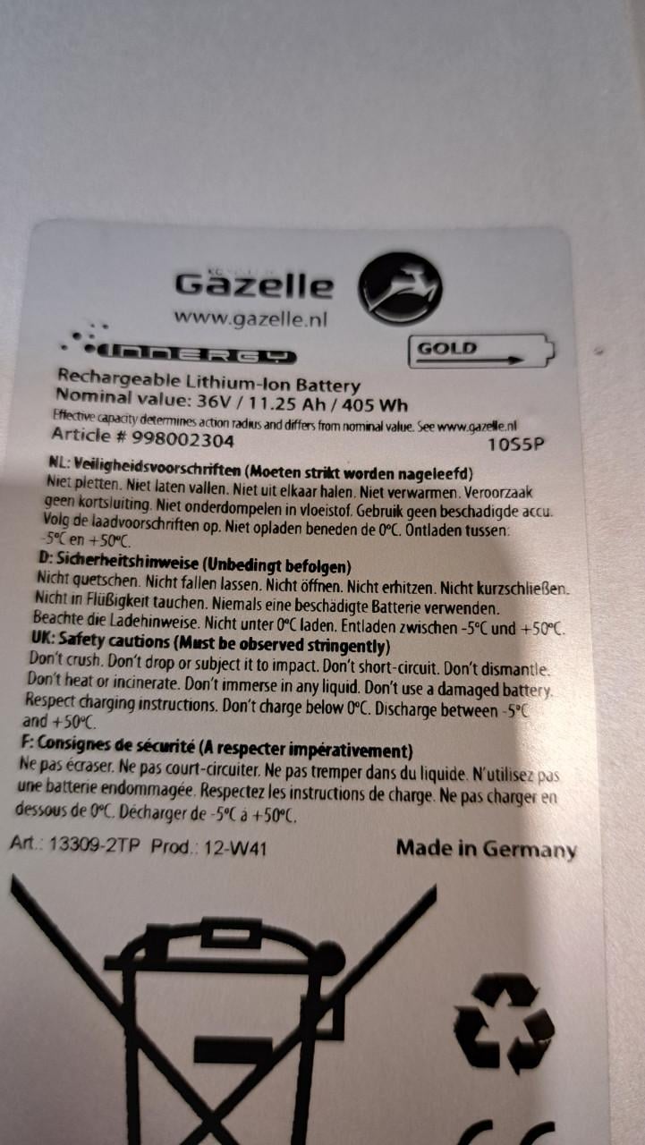 Gazelle Innergy XT elektrische fiets