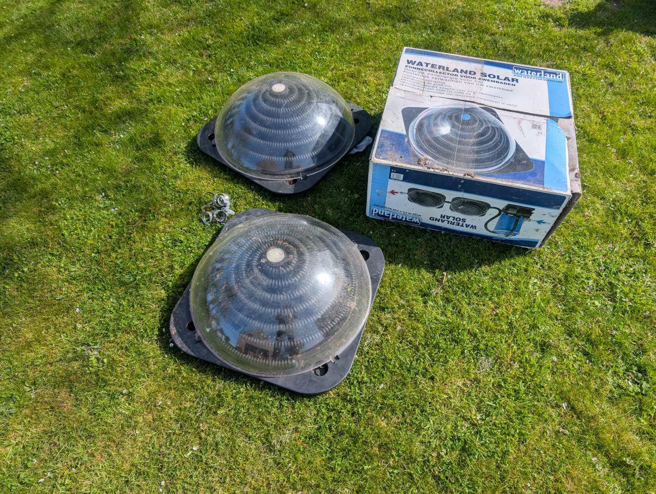 Zonne verwarmer zwembad