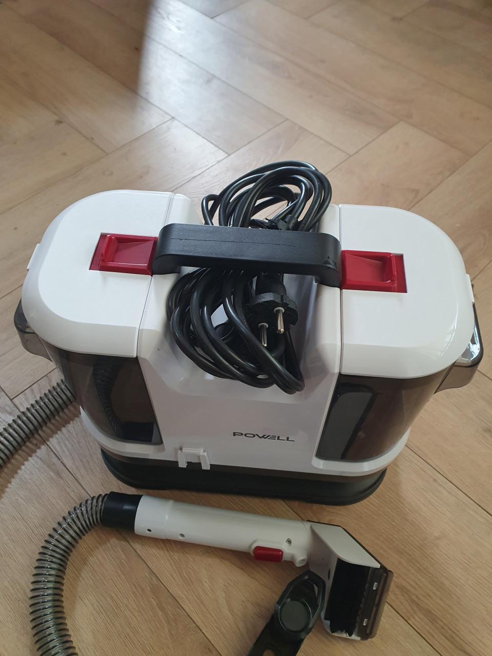 Witte Powell tapijtreiniger • bankreiniger • Vlekkenreiniger machine