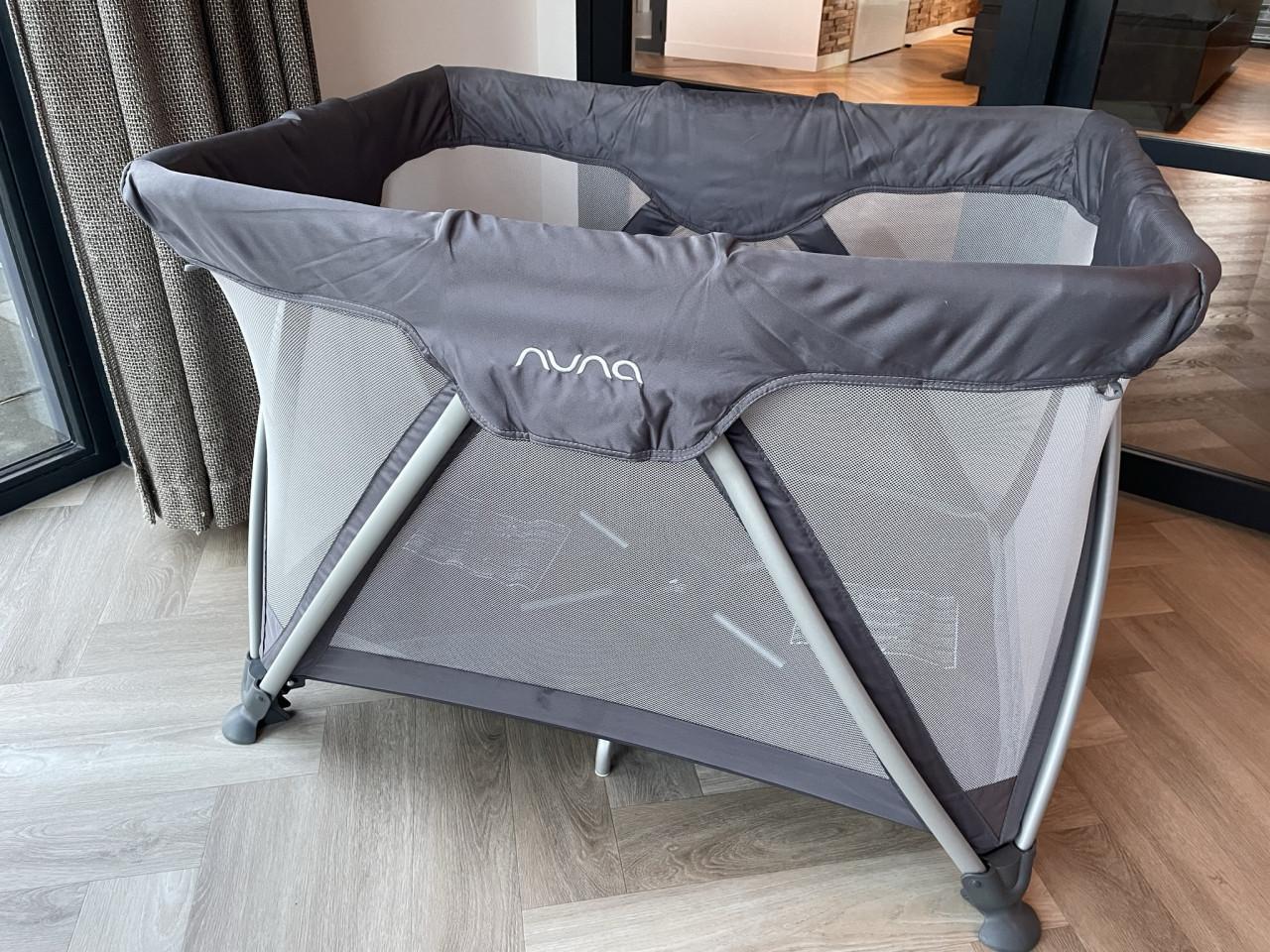 Nuna Sena Aire campingbedje – grijs – €65
