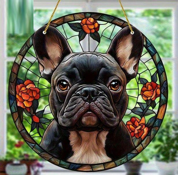 Raamhanger Franse bulldog