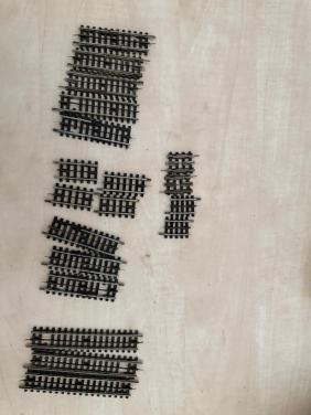 Modelbouw,treinrails Trix