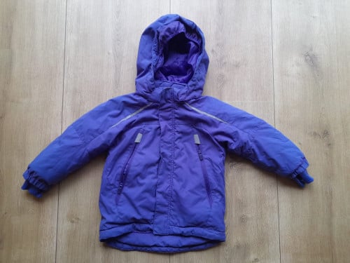 Leuke z.g.a.n. paarse winterjas (H&M maat 92)