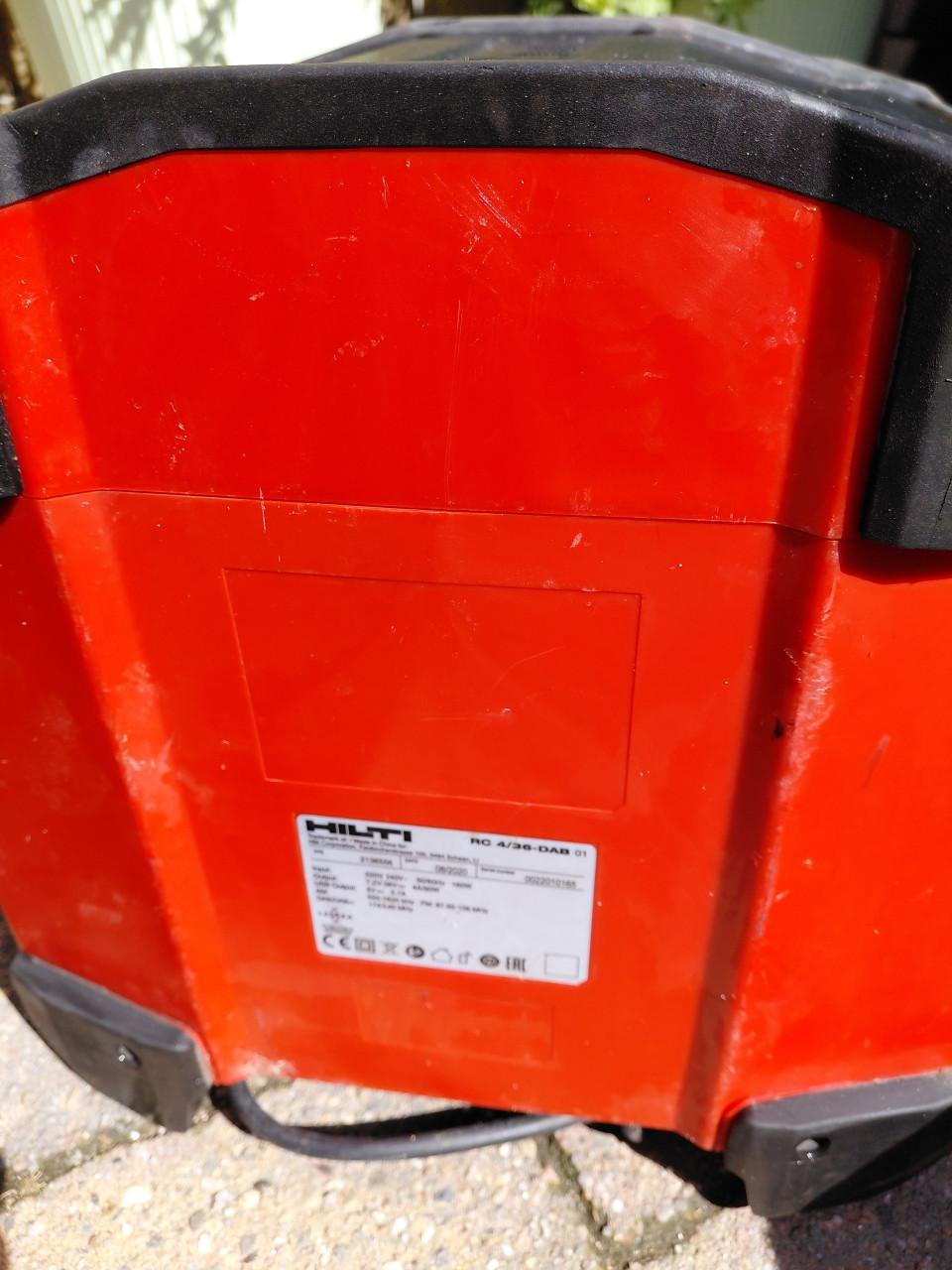 Hilti bouwradio