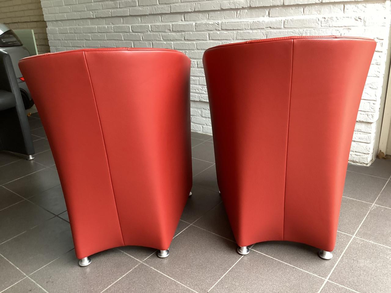 Rolf Benz stoelfauteuils  RB7300(4 stuks)als nieuw