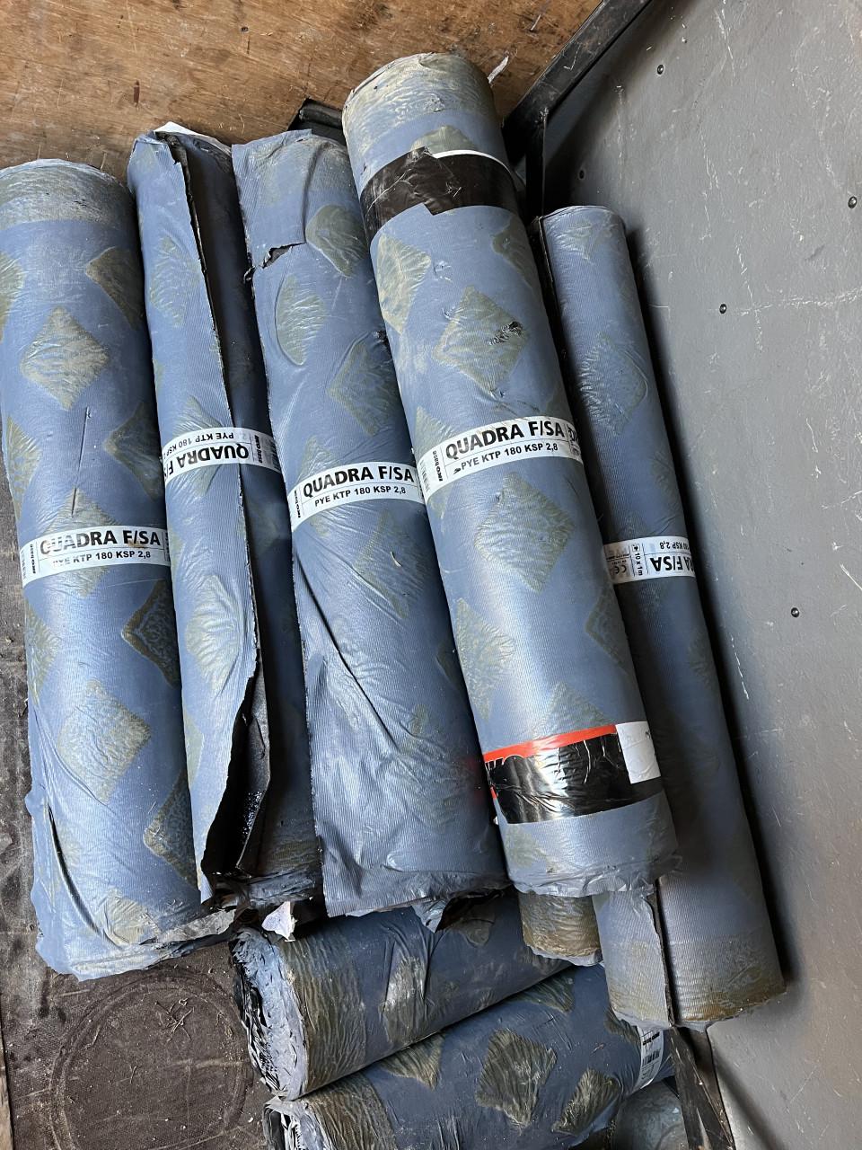 10 rollen dakleer topkwaliteit IKO Quadra Base