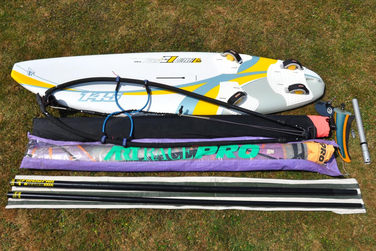 Fanatic E-Ray 145 complete Freeride set