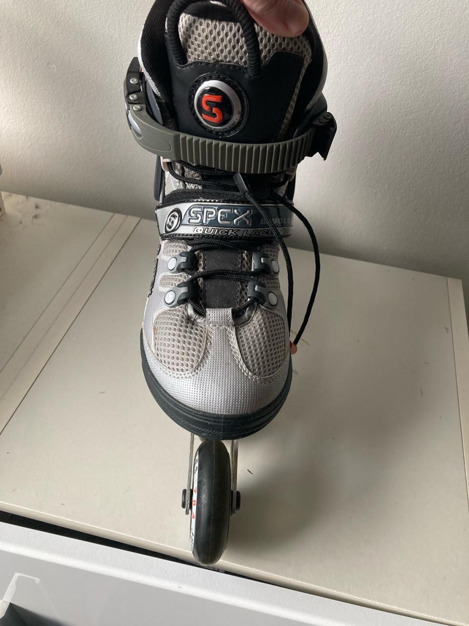 Spex Softmax Inline Skates / Skeelers – Maat 39 – Zwart/Grijs