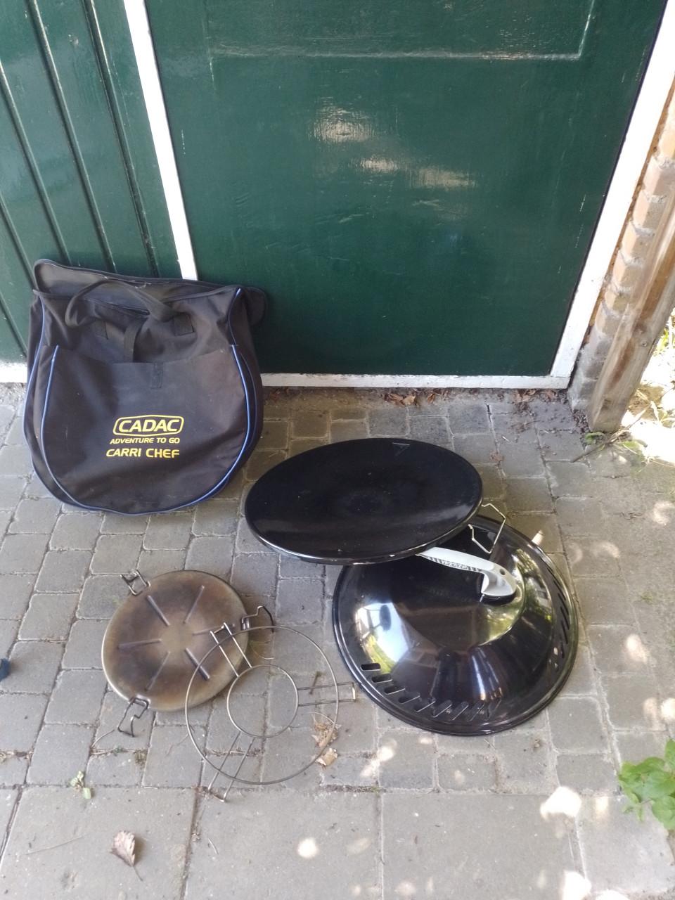 Cadac skottelbraai met veel accessoires-in handige opbergtas