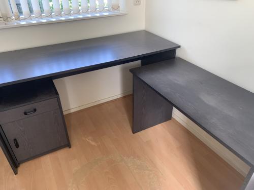 Bureau en kast