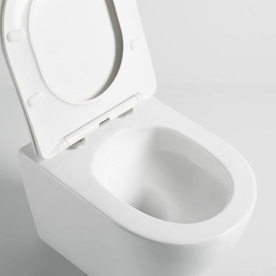 Nieuw in de doos: Soft Close Toiletzitting met deksel - quick release