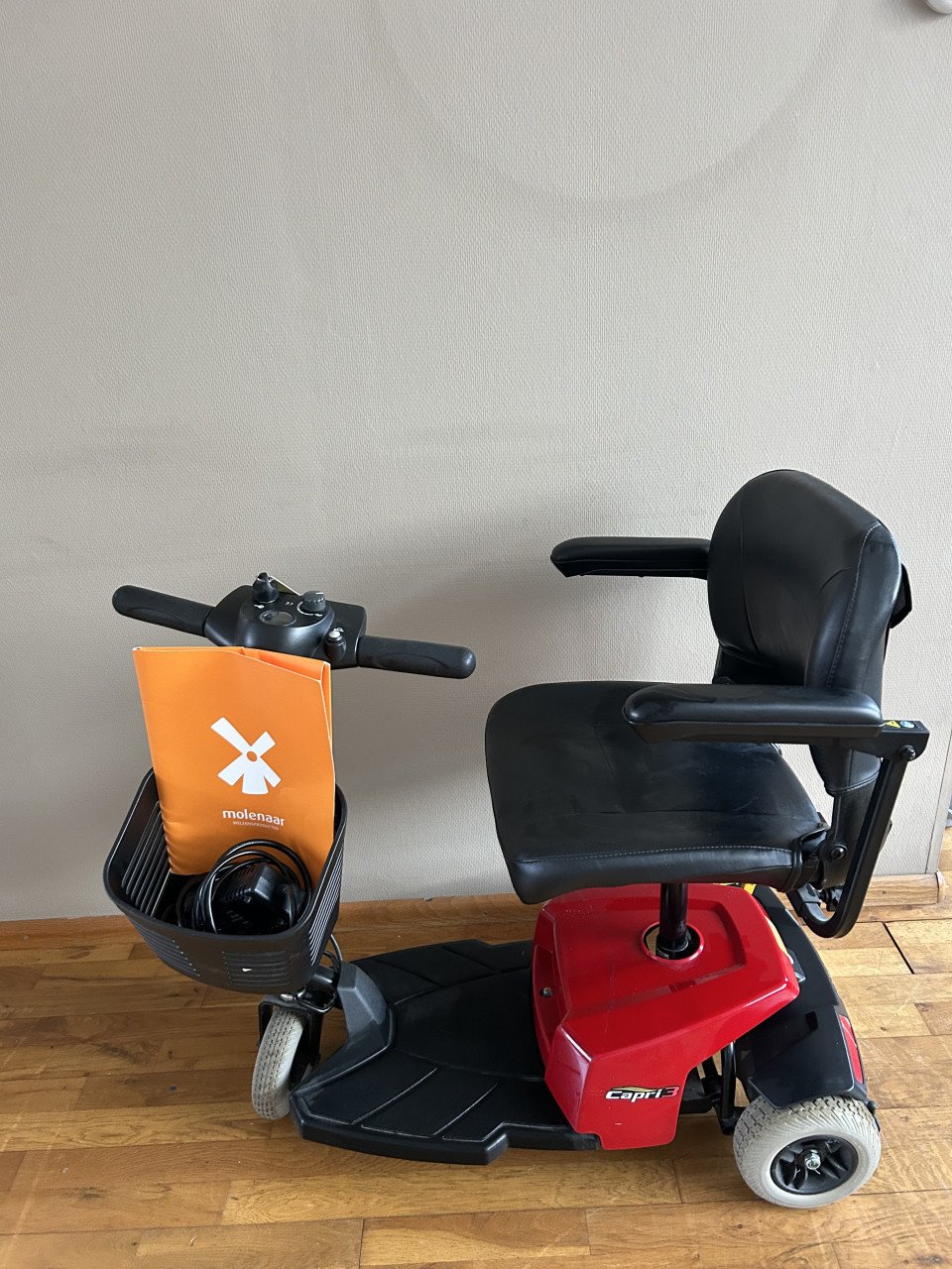 Demontabele scootmobiel Pride Capri pro 3-wiel