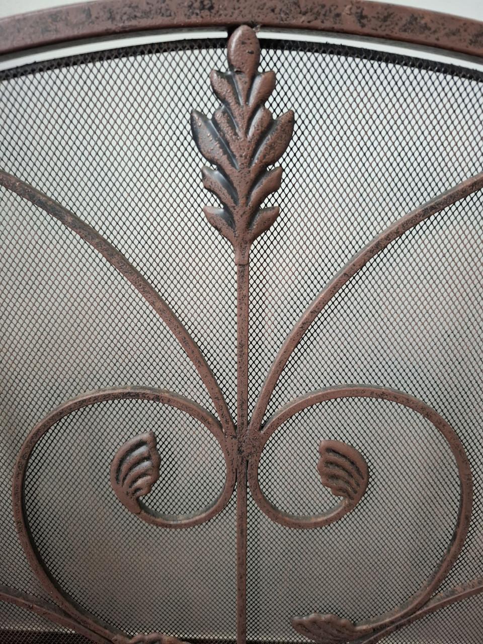 Haardscherm gietijzer