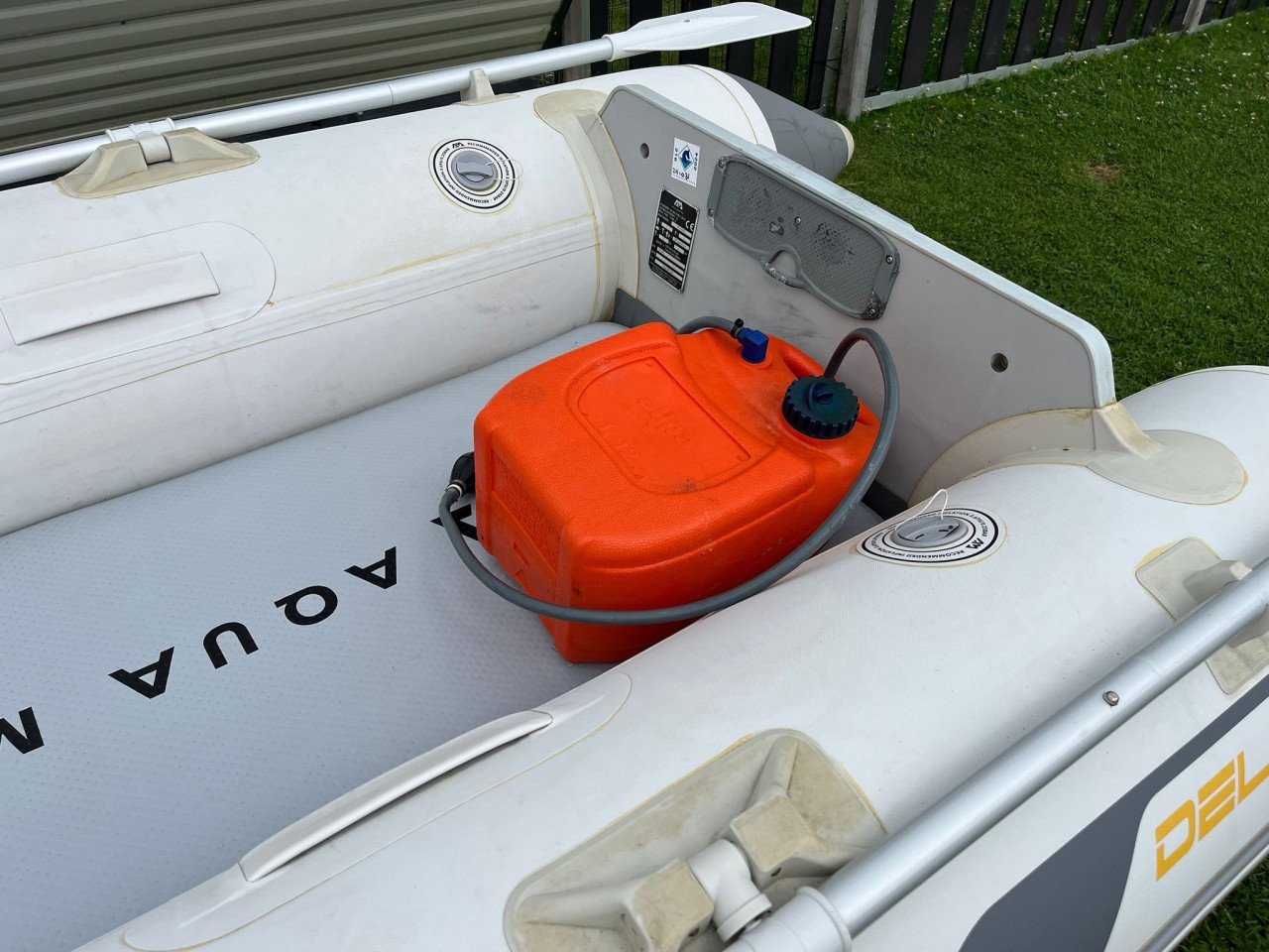 Zodiak Aqua Marina met 4 pk motor en tank