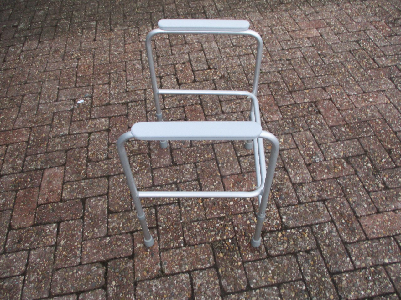 Zgan aluminium looprek in hoogte instelbaar