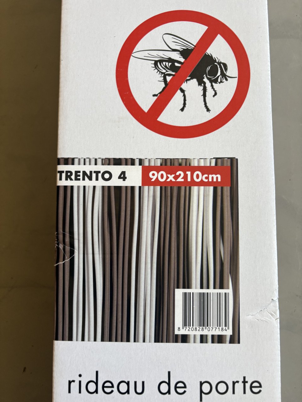 Vliegengordijn Nieuw in verpakking