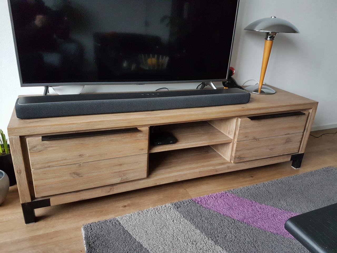 Prachtig TV Meubel Teak hout