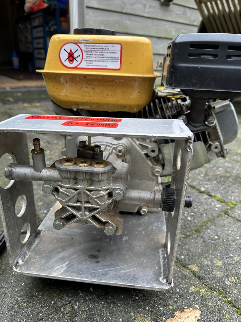 Mobile hogedrukreiniger benzine