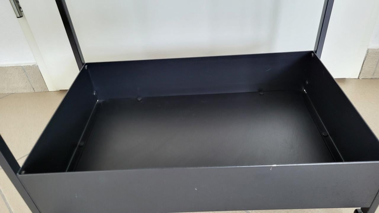 IKEA Nissafors roltafel zwart