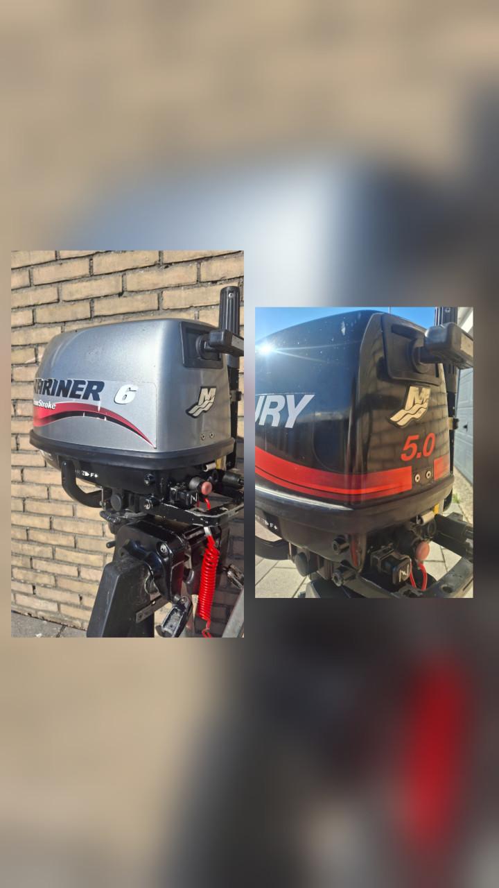 5pk en 6pk 4 takt Mercury Mariner buitenboordmotor kortstaart beurt gehad