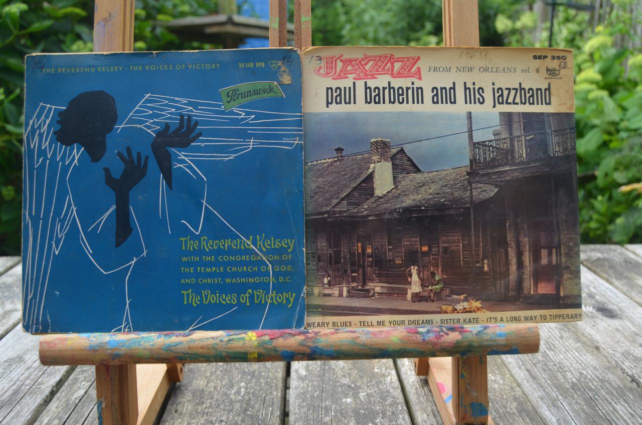 Ca. 80 Jazz singles jaren '50, '60, '70 (1)