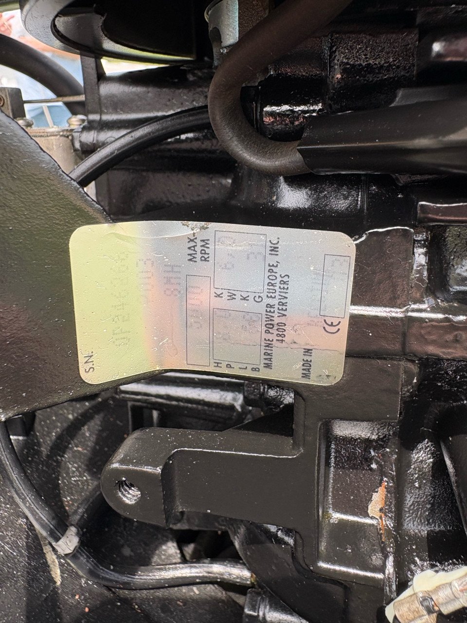 Mercury 8pk buitenboordmotor