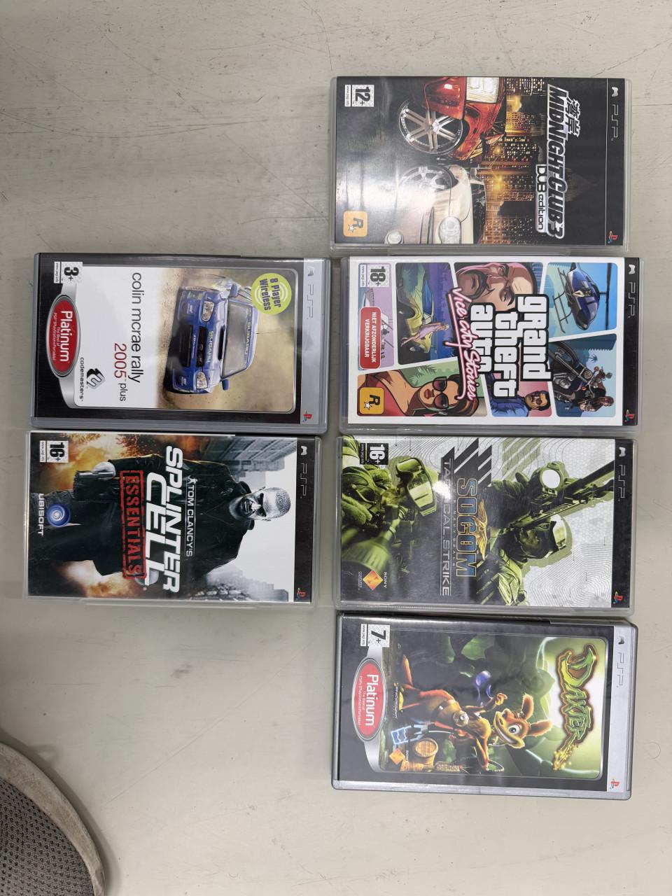 Playstation Portable (PSP) met Games