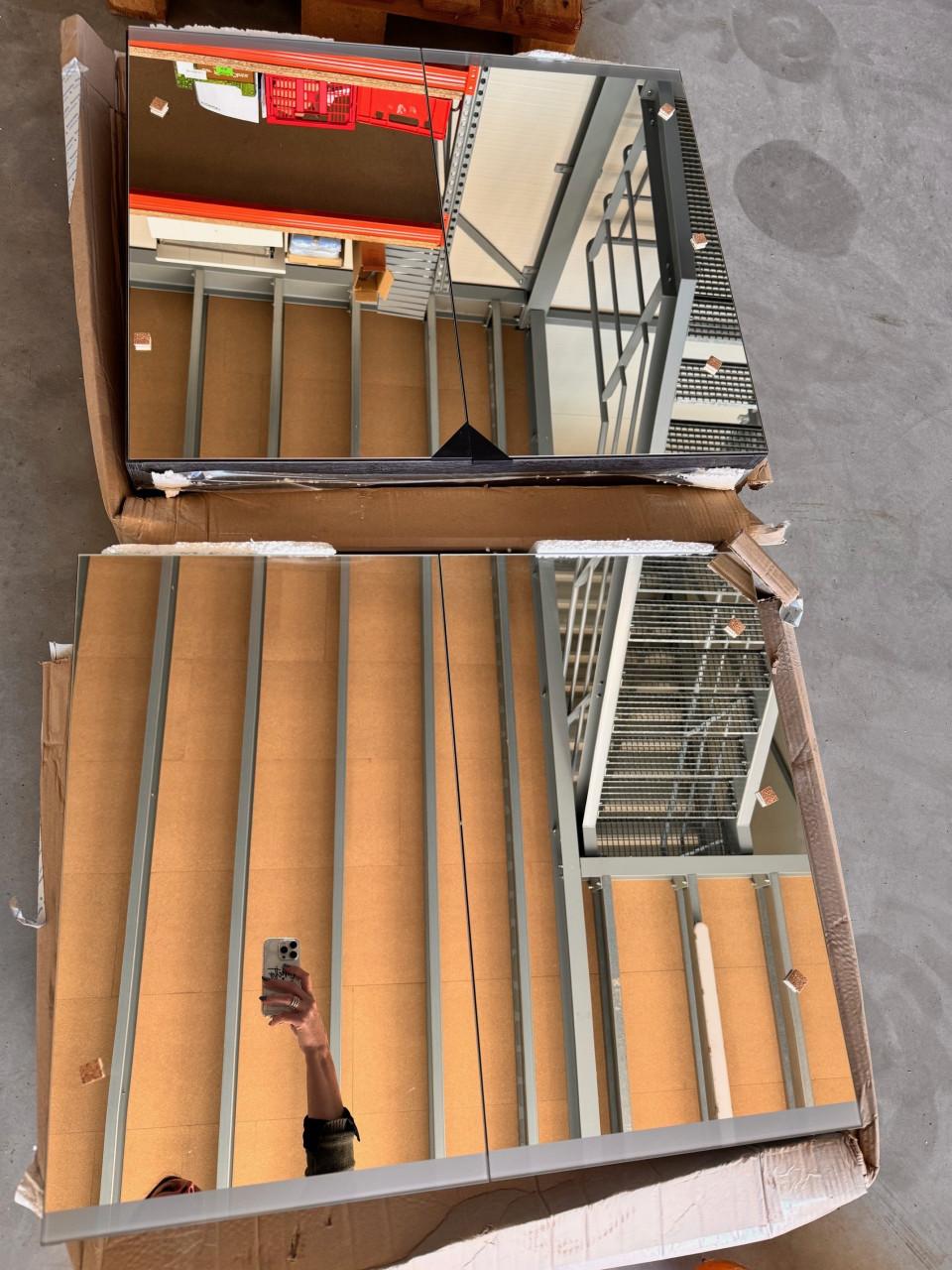 Spiegelkast Primabad SSKO 800-B antracite oak