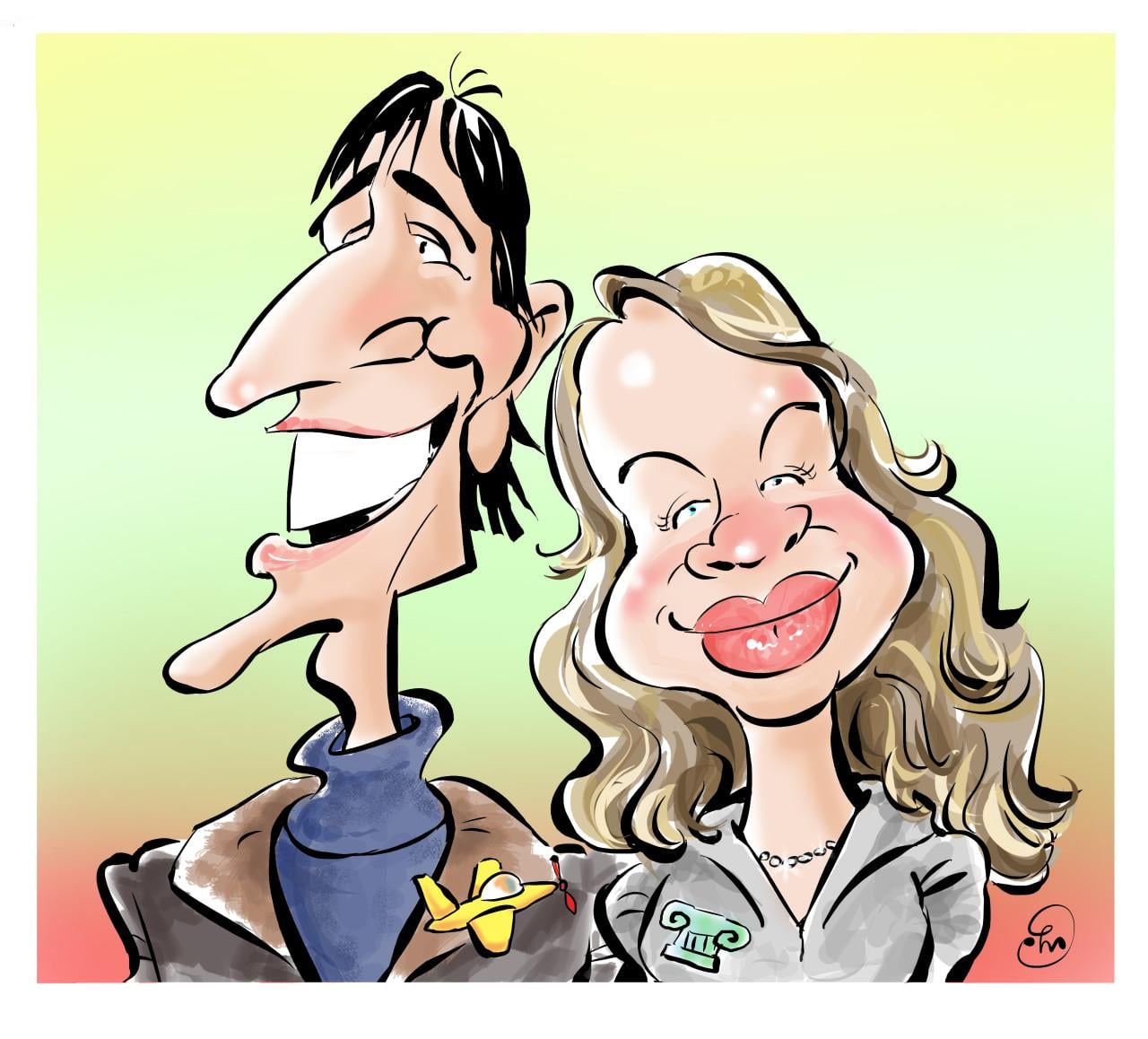 Leuk voor uw feest: laat karikaturen tekenen!