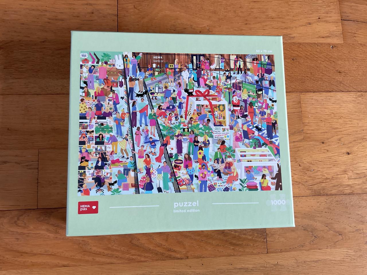 Puzzel 1000 stukjes Hema limited edition nieuw € 5