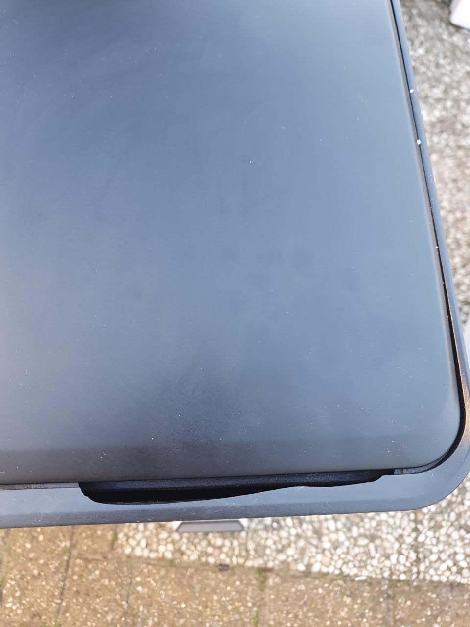 Bayt prullenbak 60 L zwart | bijna nieuw, kleine beschadiging