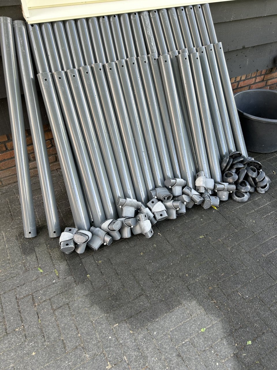Frame van intex zwembad