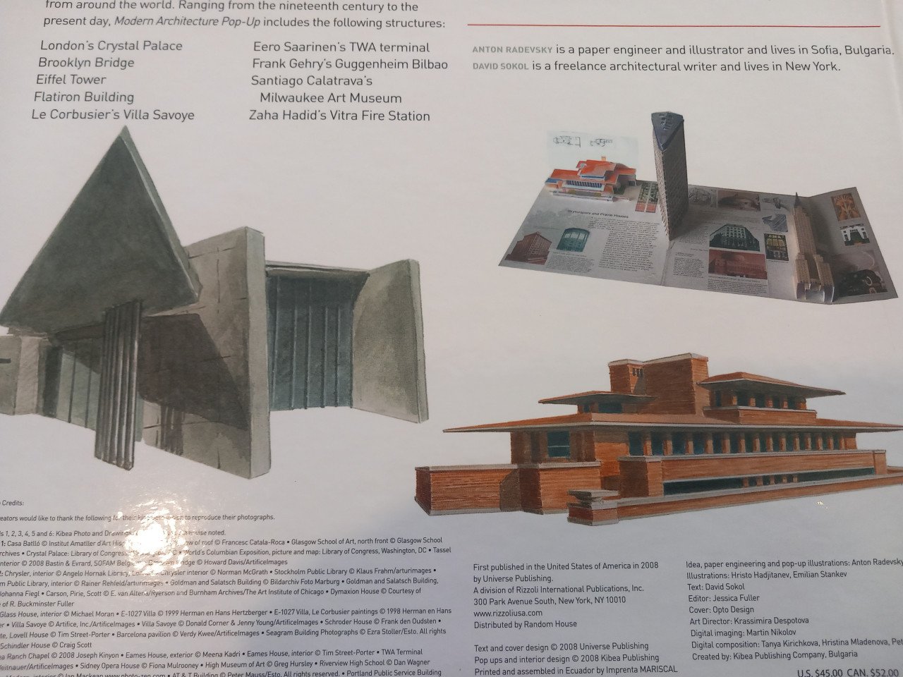Pop‐up boek Modern Architecture