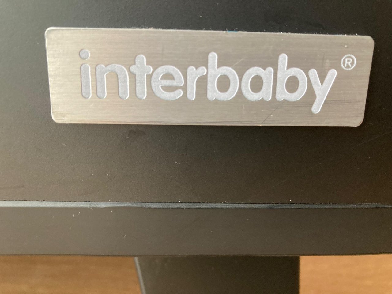 Interbaby box zwart met lade en incl matras