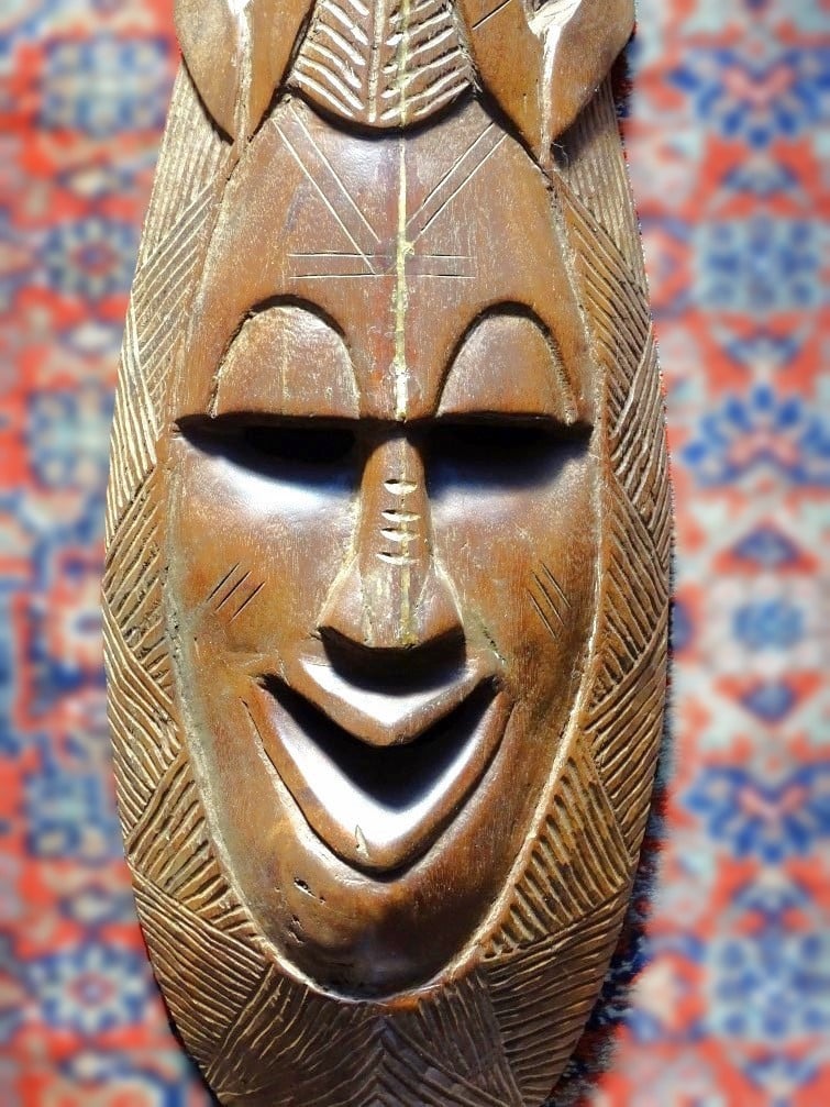 Groot Vintage Masker Afrika