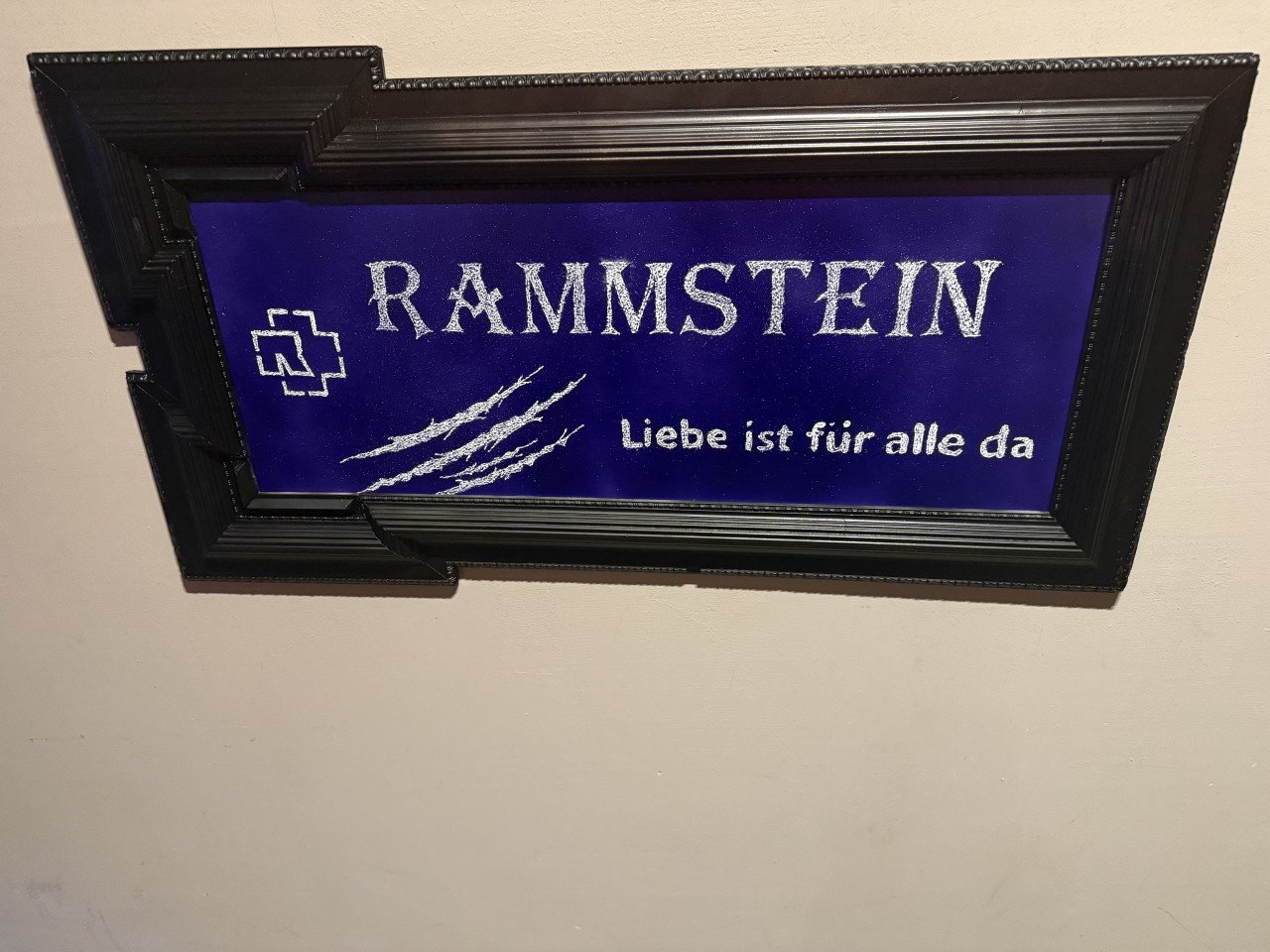 Rammstein artwork 90x50 cm