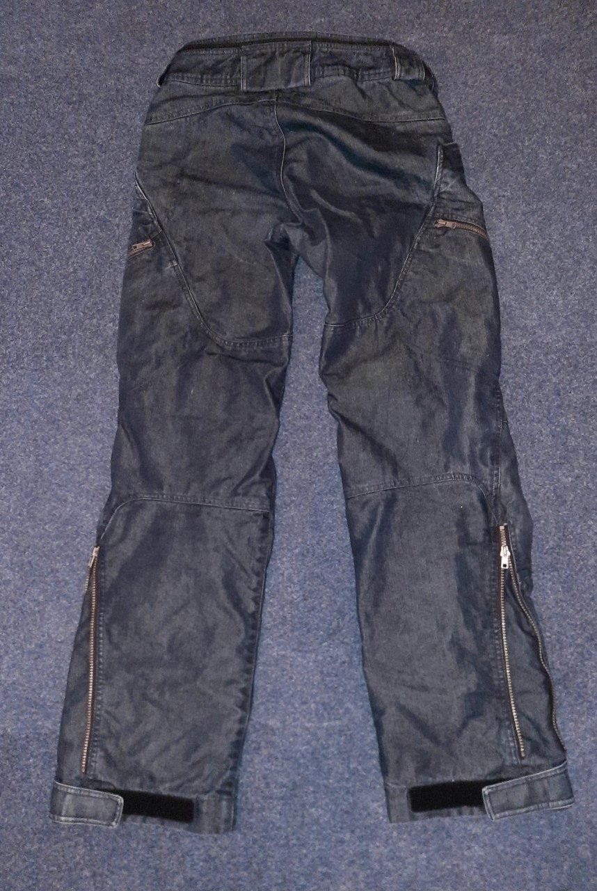 Te koop: BMW heren motor spijkerbroek.