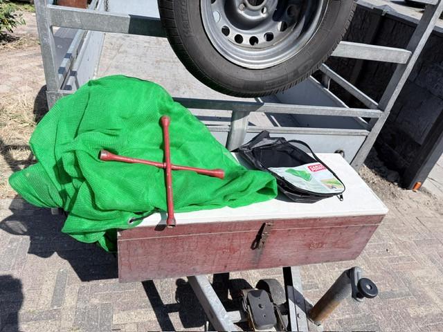 Aanhangwagen 250x130 in zeer goede staat