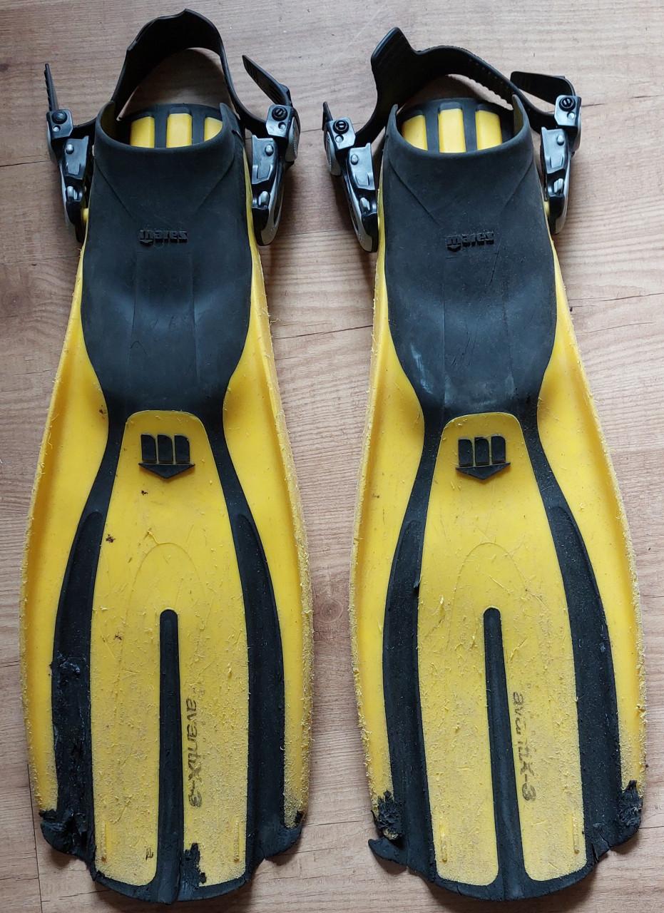 Gele Mares zwem-of duikvliezen maat M regular 42-43