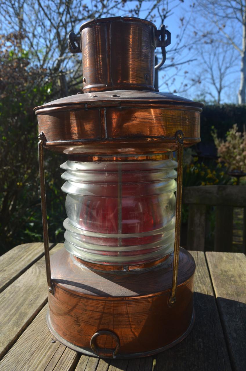 Zweedse bakboord scheepslantaarn Hammar Gotenburg