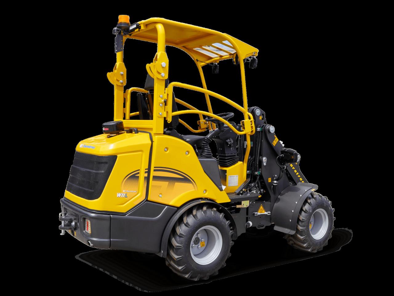 Nieuw model Eurotrac W11L hefvermogen 1650 KG