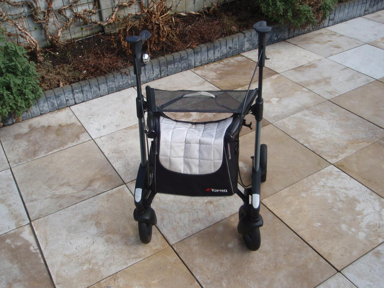 Zgan Topro Troja 2G opvouwbare lichtgewicht rollator met Softwielen